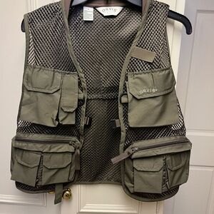 Orvis Olive Green Mesh Fishing Vest